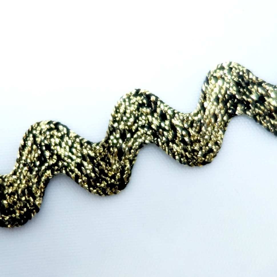 Ric Rac,rick rack with golden lurex